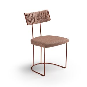 Sedia Outdoor in tessuto leggera e moderna