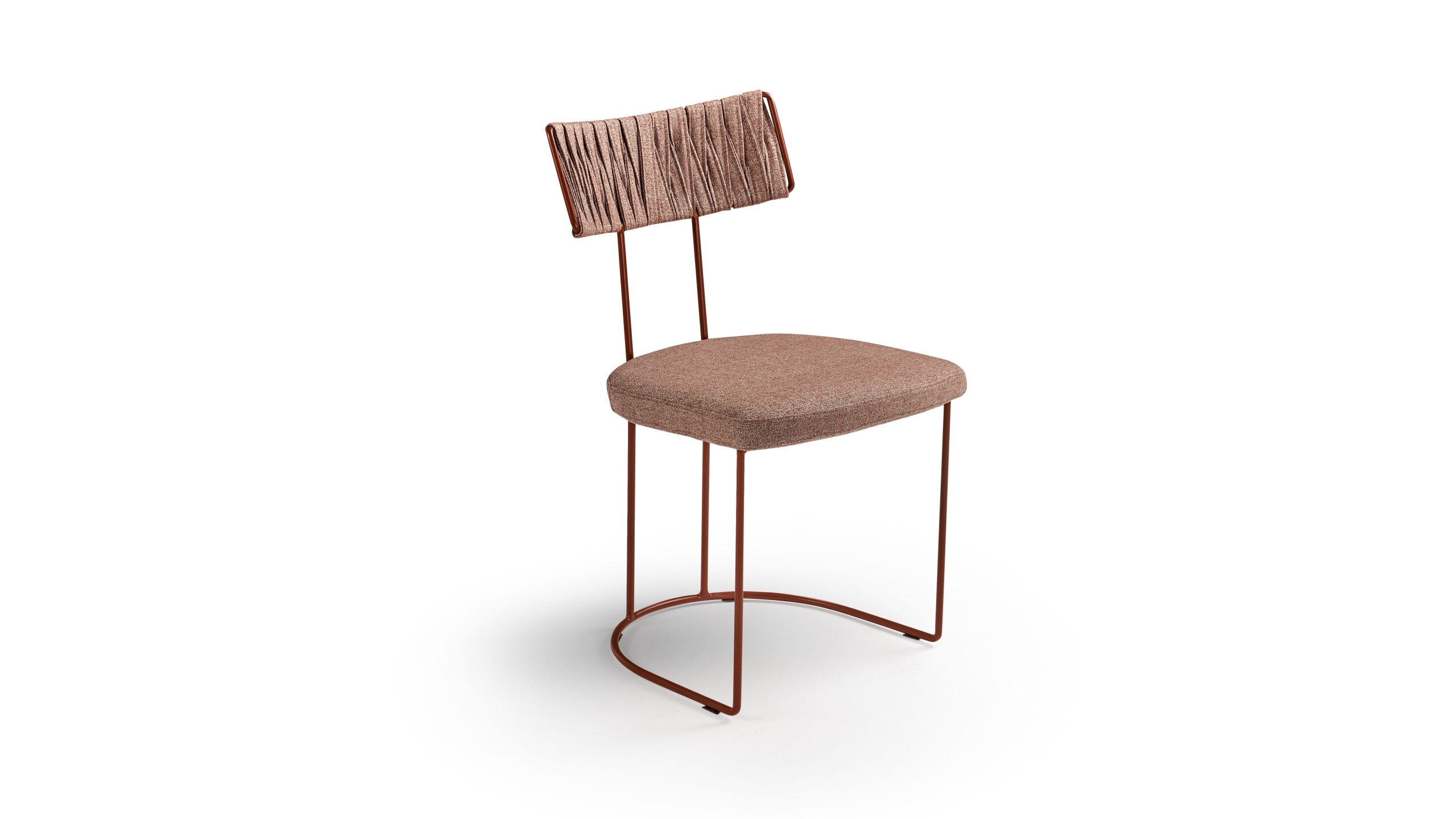 Sedia Outdoor in tessuto leggera e moderna