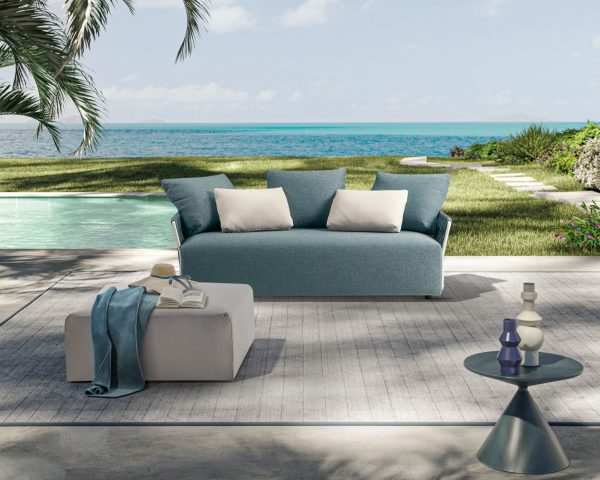Divano outdoor imbottito moderno