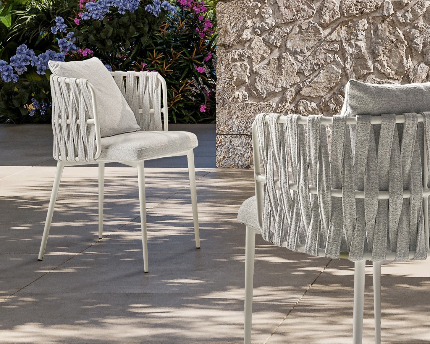 Sedia imbottita outdoor