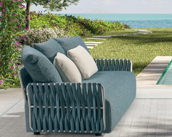 Divano outdoor imbottito moderno