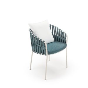 Sedia imbottita per outdoor