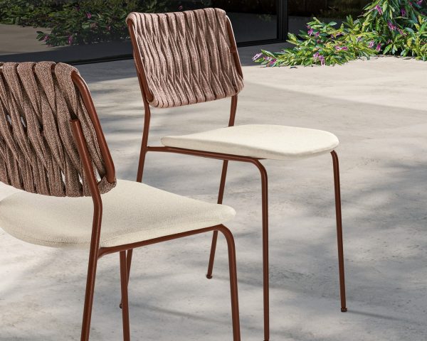 Sedia imbottita outdoor