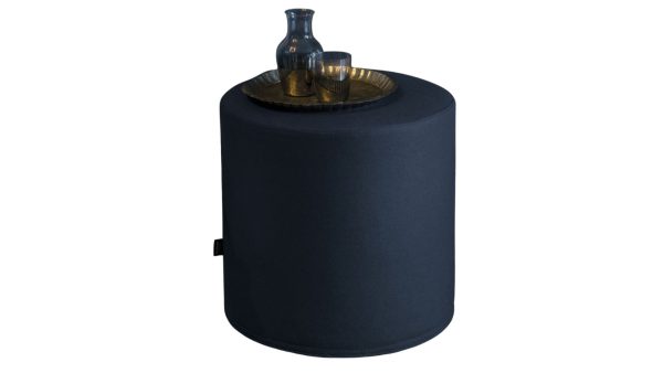 Pouf imbottito circolare o quadrato