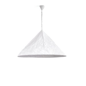 Sospensione conica in TYVEK stropicciato